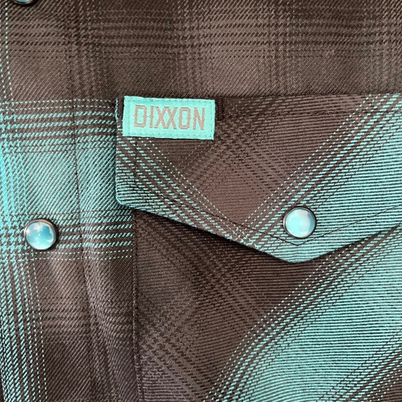 NWOT DIXXON FLANNEL THE CRUSHER MEN'S PEARL SNAP SHIRT SZ S Limited Edition Rare - Picture 3 of 9